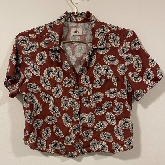 SET Marine Layer button down + shorts - Picture 5 of 11